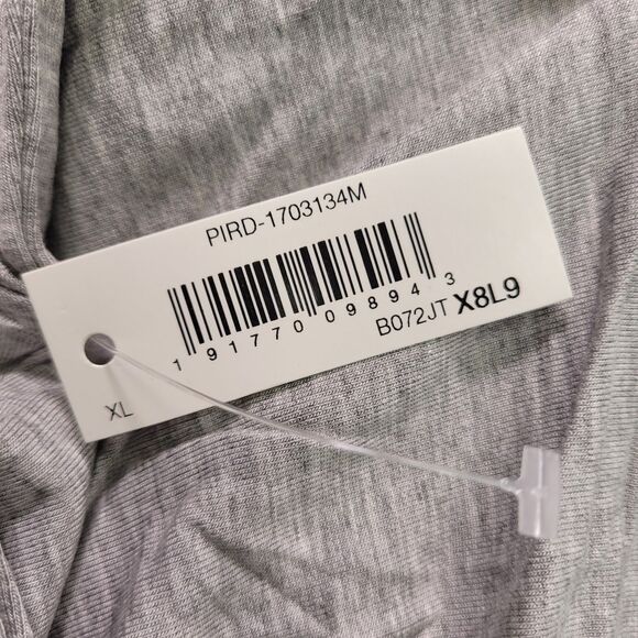 Daily Ritual Women's Gray Short Sleeve Hi Lo Long T-Shirt Size X-Large - Picture 6 of 9